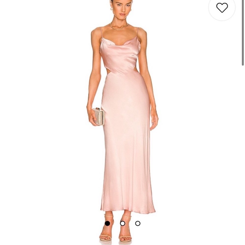 Revolve / Bardot Cut Out Slip Dress